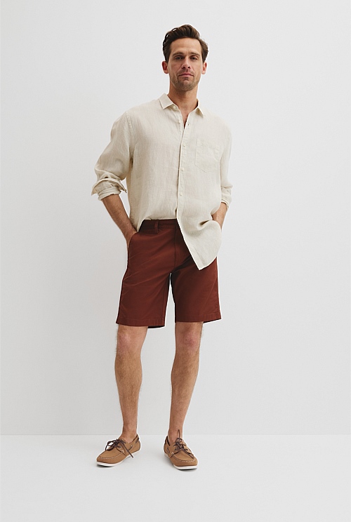 Australian Cotton Stretch Chino Short Australian Cotton Stretch Chino Short