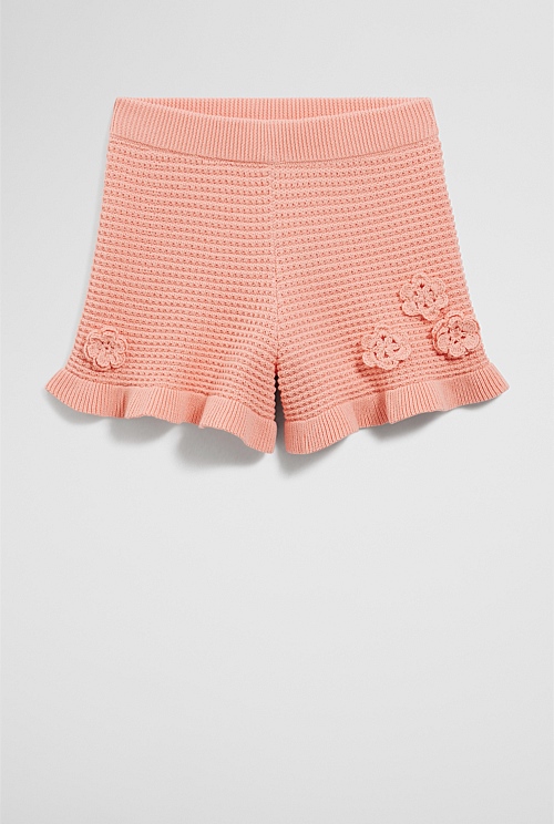 Flower Knit Short Flower Knit Short
