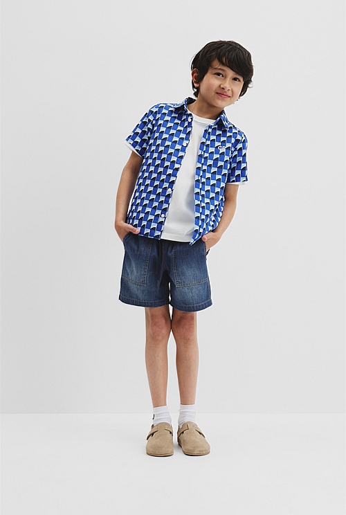Geometric Print Shirt Geometric Print Shirt