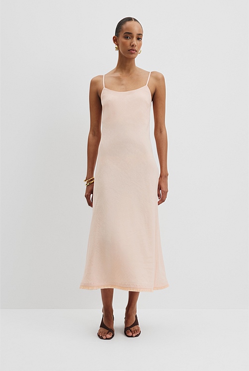 Organically Grown Linen Slip Dress Organically Grown Linen Slip Dress