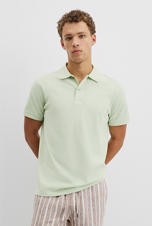 Australian Cotton Pique Polo Australian Cotton Pique Polo