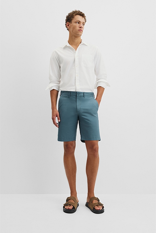 Australian Cotton Stretch Chino Short Australian Cotton Stretch Chino Short