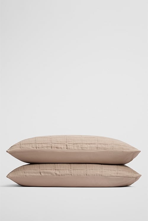 Rae Standard Pillow Case Pair Rae Standard Pillow Case Pair