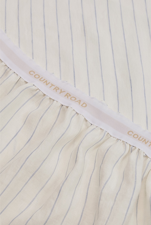 Skye Linen King Fitted Sheet Skye Linen King Fitted Sheet