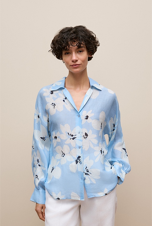 Sorell Linen Silk Shirt Sorell Linen Silk Shirt