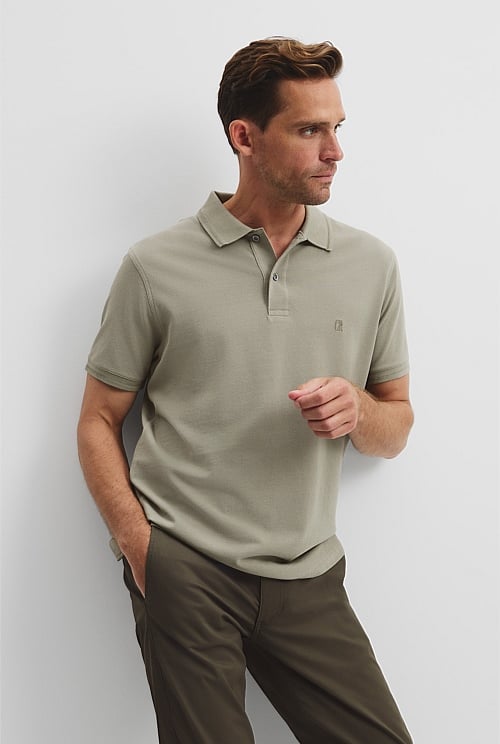 Australian Cotton Pique Polo Australian Cotton Pique Polo