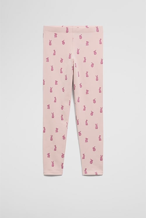 Organically Grown Cotton Blend Bunny Legging Organically Grown Cotton Blend Bunny Legging