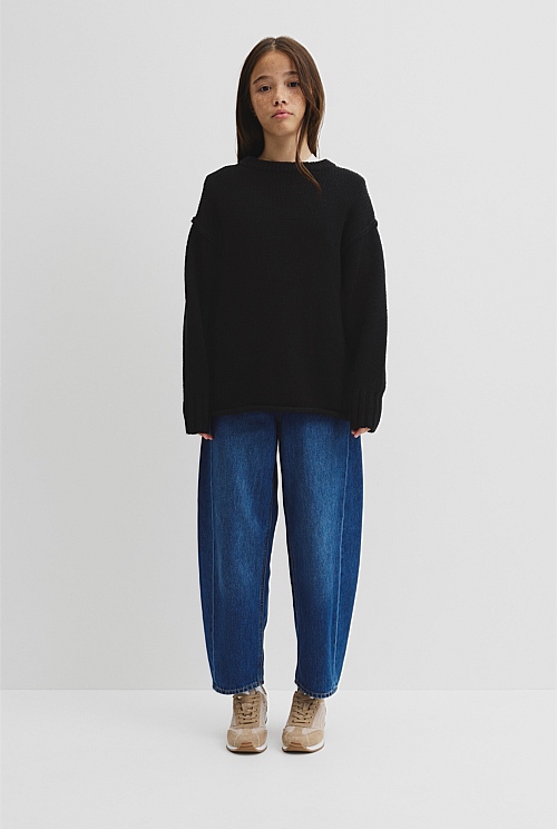Teen Exposed Seam Knit Teen Exposed Seam Knit