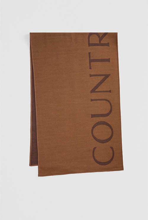 Branded Logo Scarf Branded Logo Scarf