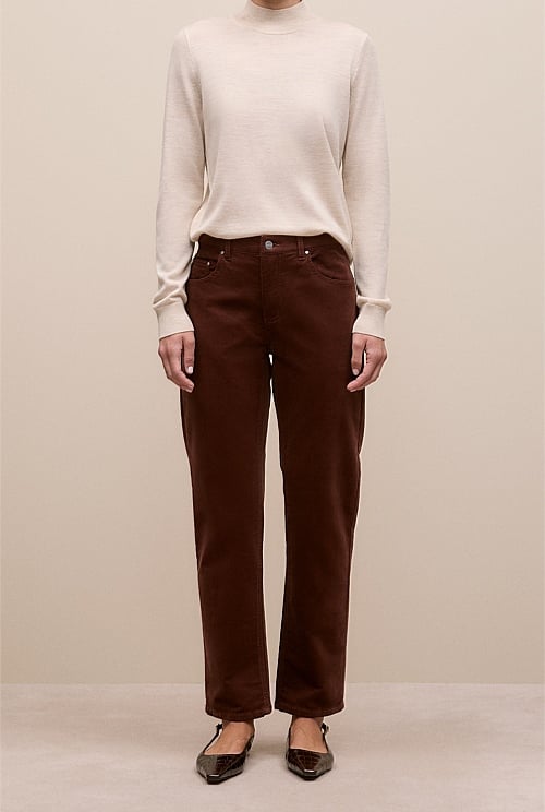 Cord Five Pocket Boyfriend Pant Cord Five Pocket Boyfriend Pant