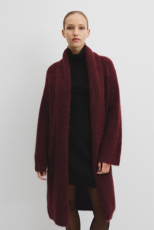 Fluffy Longline Cardigan Fluffy Longline Cardigan