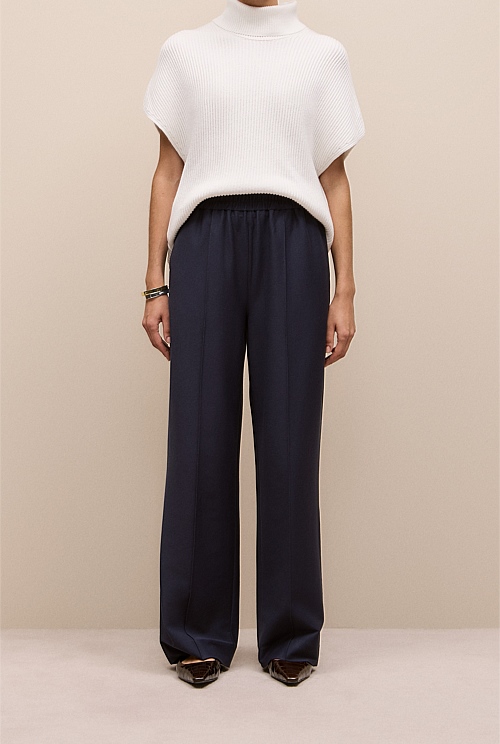 Pintucked Pull On Pant Pintucked Pull On Pant