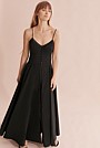 Button Maxi Slip Dress