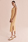 Linen Jersey Tank Dress