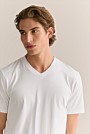 Cotton V Neck T-Shirt