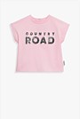 Organically Grown Cotton Sequin Logo T-Shirt