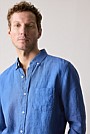 Regular Fit Delave Linen Long Sleeve Shirt