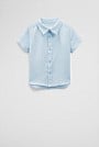 Organically Grown Short Sleeve Linen Shirt