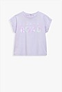 Organically Grown Cotton Sequin Logo T-Shirt