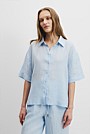 Organically Grown Linen Short Sleeve Shirt
