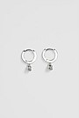 Ava Large Crystal Hoop Earring