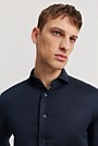Tailored Fit Cotton Linen Shirt