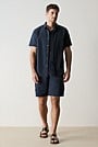 Linen Cotton Utility Short