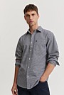 Regular Fit Organically Grown Cotton Gingham Oxford Shirt