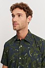 Regular Fit Cotton Floral Print Shirt