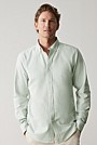 Regular Fit Yarn Dyed Organically Grown Cotton Oxford Shirt