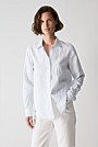 Yarn Dyed Linen Twin Stripe Shirt