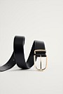 Leather Classic Wide Belt