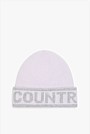 Organically Grown Cotton Blend Logo Beanie