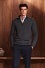 Merino Half Zip Knit