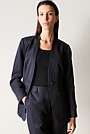 Collarless Blazer