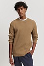 Australian Cotton Waffle Long Sleeve Crew Neck