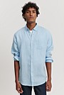 Regular Fit Organically Grown Linen Stripe Shirt