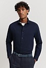 Tailored Fit Organically Grown Linen Blend Shirt