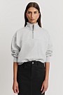Australian Cotton Zip Collar Sweat