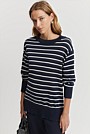 Verified Australian Merino Wool Stripe Crew Knit