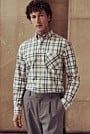 Regular Fit Twill Modern Check Shirt