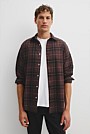 Regular Fit Australian Good Earth Cotton Flannel Check Shirt