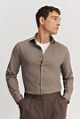 Tailored Fit Organically Grown Linen Blend Shirt