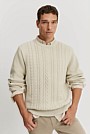 Australian Cotton Cable Crew Knit