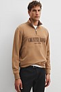 Verified Australian Cotton Half Zip Heritage Sweat