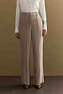 Pintuck Detail Wide Leg Pant