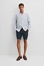 Regular Fit Organically Grown Linen Stripe Shirt