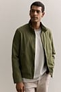 Technical Zip Through Bomber Jacket