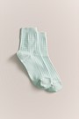 Textured Grid 1/4 Crew Sock