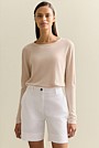 Silk Linen Luxury Blend Relaxed Knit